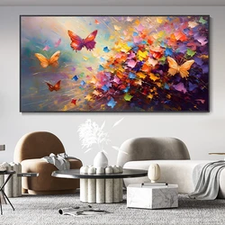 Vliegende vlinder Home Decor schilderij, dierenvlinder schilderij, print foto muur decor, modern huis woonkamer decor, geen ingelijst