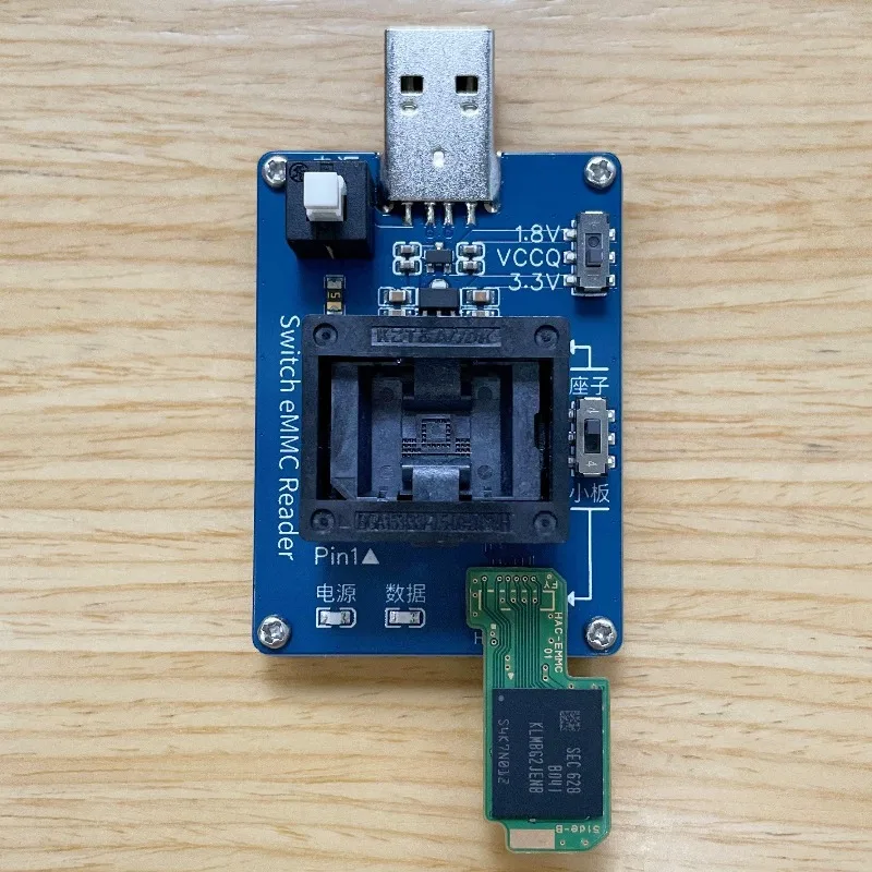 

EMMC Programmer Burner for NS OLED Lite, EMMC Module Read and Write MmcblkN