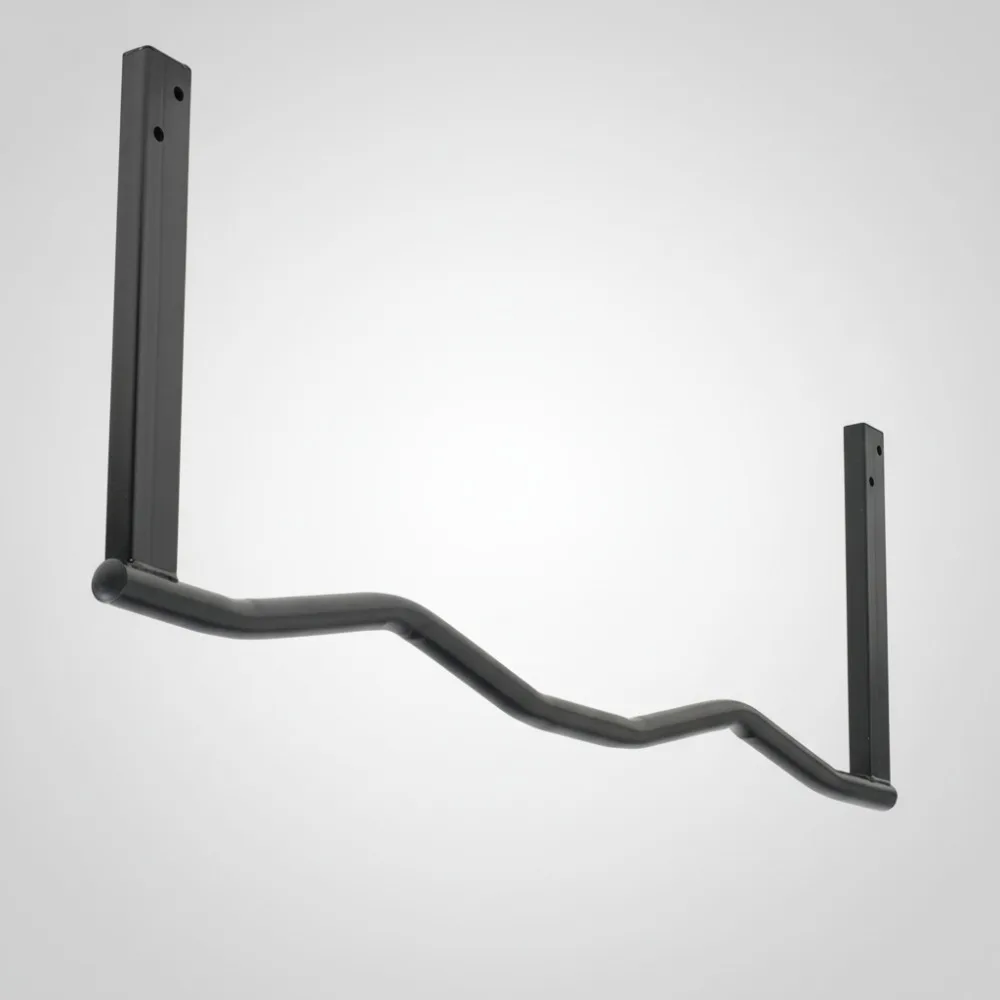 

Ergonomic Joist Mount Pull Up Bar - All Steel Home Gym Equipment for Full Body Workouts