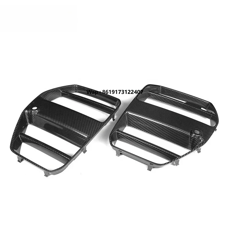 

2021+ Exterior Accessories ST Style Grille for M3 M4 G80 G82 G83 Dry Carbon Fiber Front Grille Without ACC Function