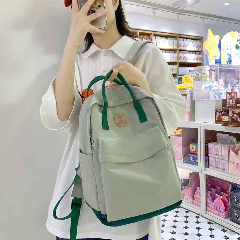 حقيبة ظهر كلاسيكية أصلية للطلاب مقاومة للماء للسفر والكمبيوتر المحمول للرجال حقيبة كمبيوتر عصرية حقيبة مدرسية للفتيات #2