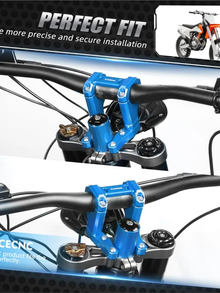 AliExpress NICECNC Front Handlebar Bar Riser Mount Bracket For Surron light bee X light bee S L1E Segway X160 Segway X260 Sur-ron Bike Part