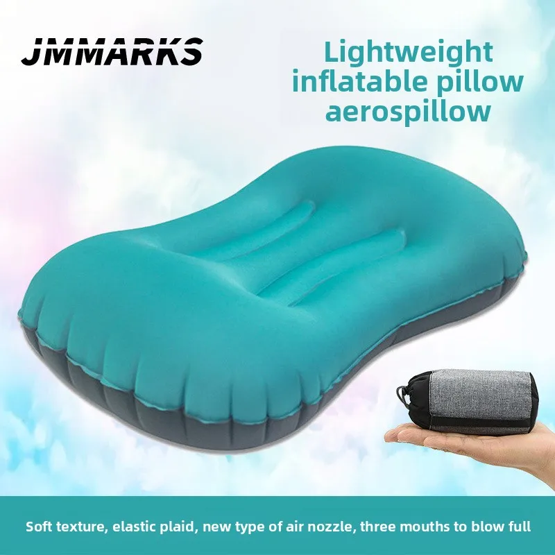 Sports Outdoor Inflatable Pillow Outdoor Products Pillow Care Neck Pillow Chair Cushion Headrest Office Waist Pillow