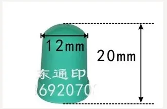 3Pcs X Silicone Rubber Pad Head For Pad Printing Machine Round Shape Dia 12mm