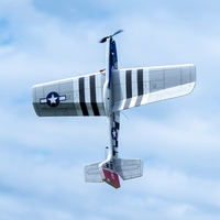 Dancing Wing Hobby E45 P-51 1000mm Wingspan EPP RC Airplane Fighter KIT/ KIT+Motor+Props+Servo+ESC Power Combo