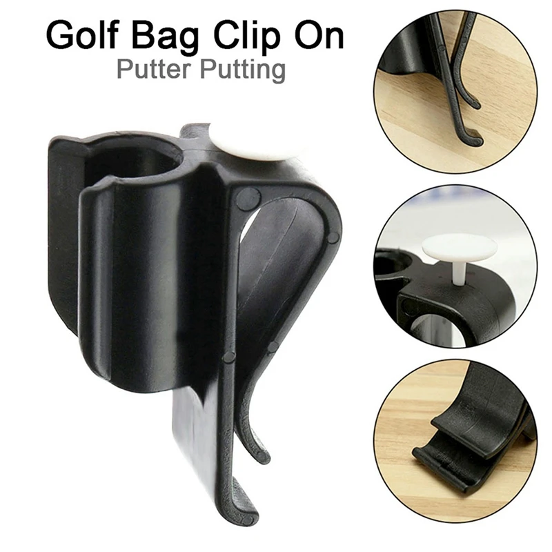 24 Uds Clip para palos de Golf Clip para Putter de Golf soporte de abrazadera organizador Clip de Golf soporte para Putter Clip para palos de Golf para golfista