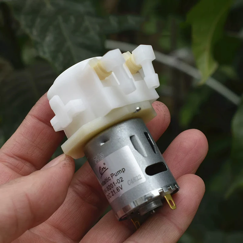 VK-9201-02 Micro 365 Peristaltic Pump 21.6 Volt Dosing Liquid Water Pump Drip