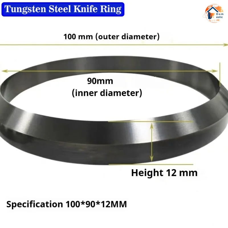 

RJ-1 Tungsten Steel Ink Ring Blade Single Edge-Single Bevel Ink Cup Knife Carbide For Pad Printing Accessories