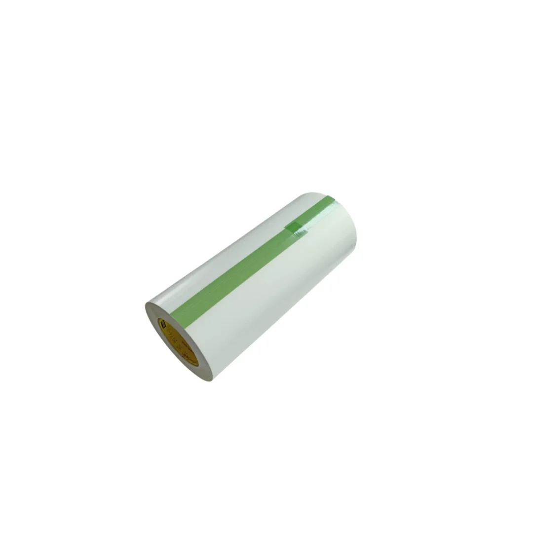 スクイーク軽減テープ-5430-透明uhmwポリエチレンフィルムテープ-アクリル系接着剤付き-塗装済み金属およびプラスチック用
