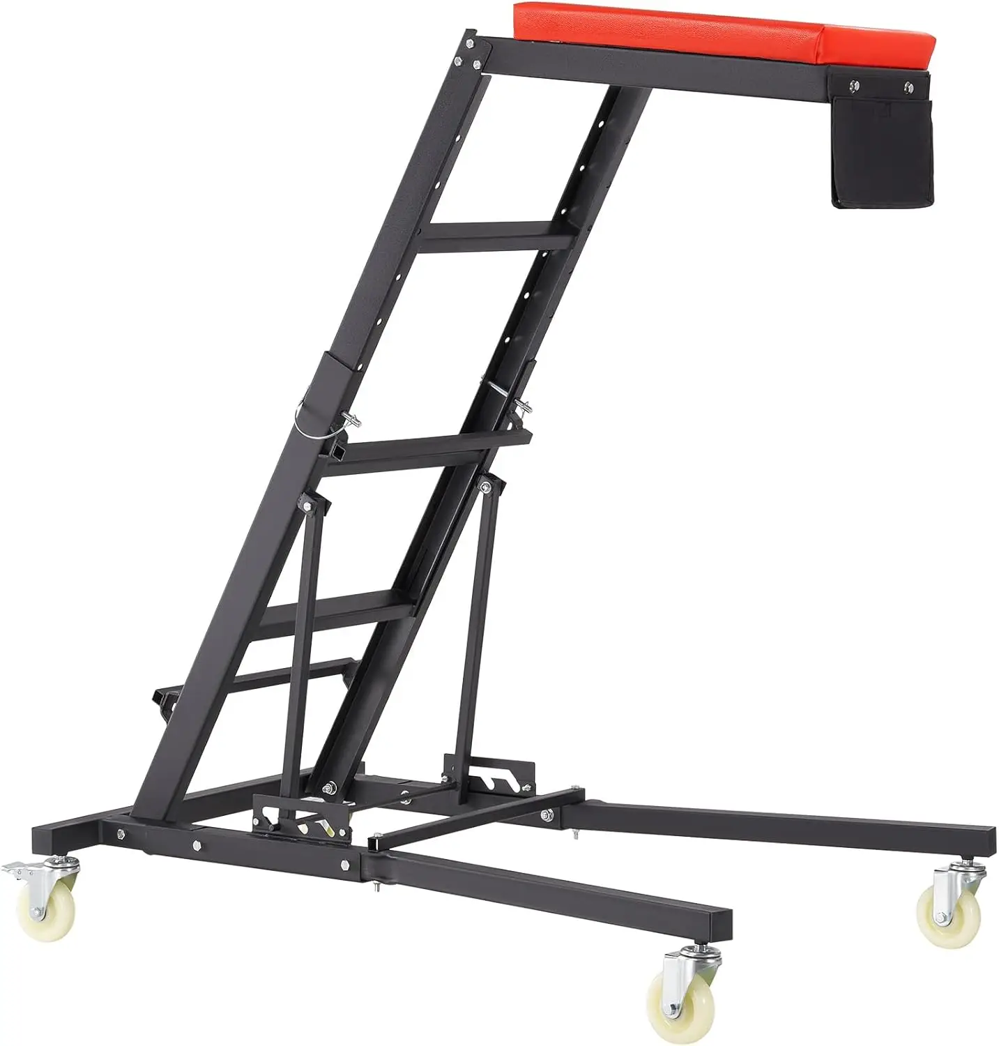 

Верхний автомобильный кривошип, двигатель Creeper 42,5–64,8 дюйма, емкость 400 фунтов, высокий верхний крипер, мягкая палуба, Creeper