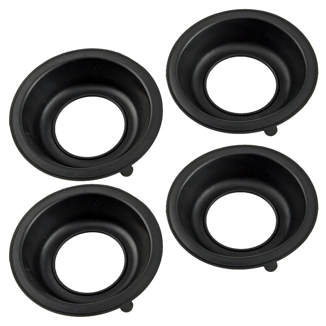 NEW 4Pcs/Set Motorcycle Carburetor Plunger Diaphragm Membrane Fit for Honda GL1200 Goldwing GL 1200 1987 1986 1985 1984