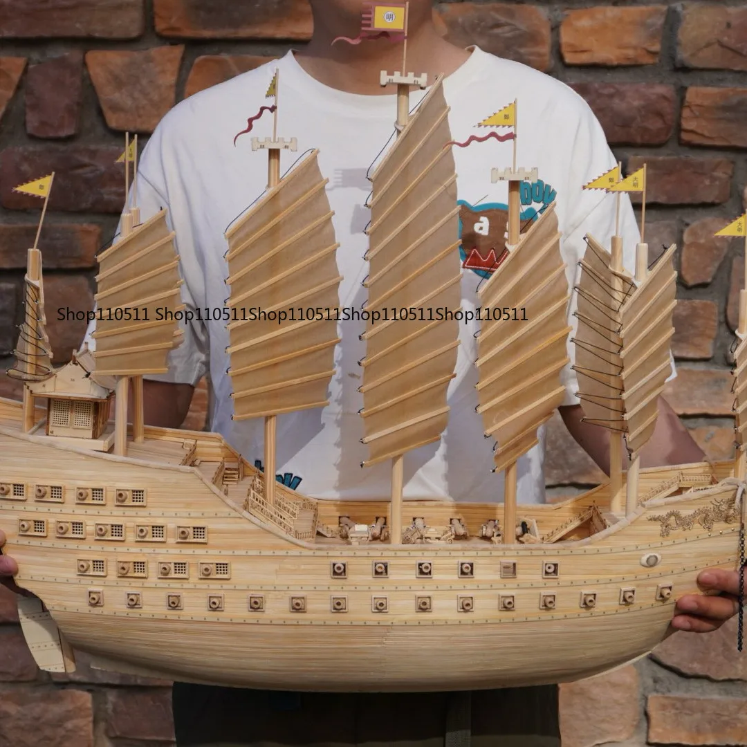 Zheng He treasure ship kit, handmade DIY material package (with video tutorial)