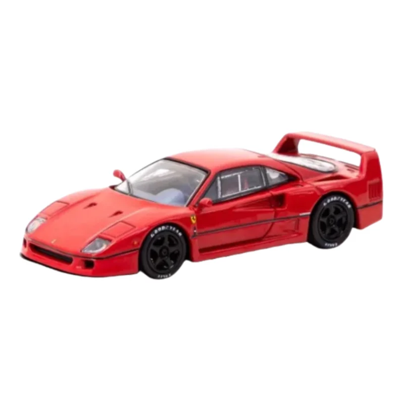 Premium ratio 1:64 F40 Lightweight Red diecast alloy car model Boys toy Collection Decorative ornaments for children's gifts.