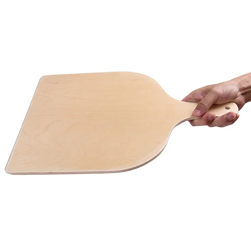 SOFT-Outdoor Pizza Shovel Wooden Pizza Board Homemade Baking Bread Board Home Kitchen Cutting Board Cutting Fruit Board