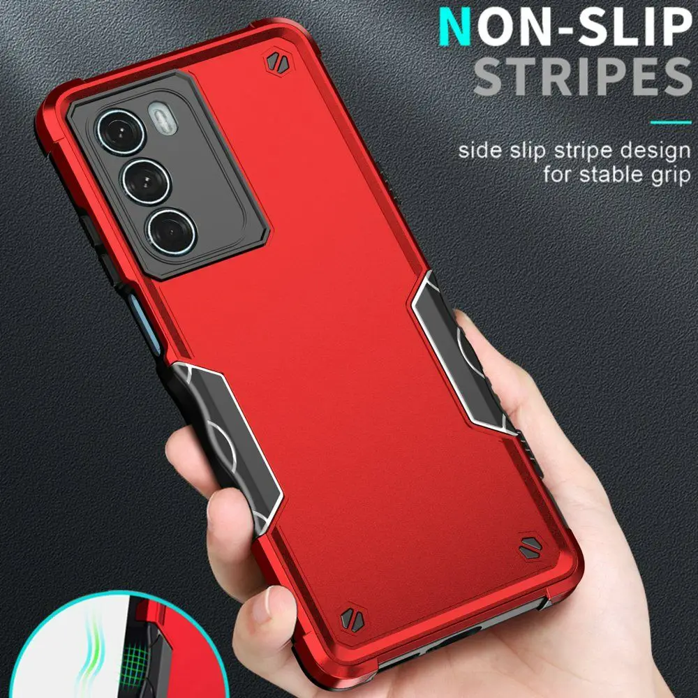 Armor Case for Motorola Moto G200 5G Case Silicone Soft Inner Hard Plastic Shell Shockproof Cover for Moto G200 Case