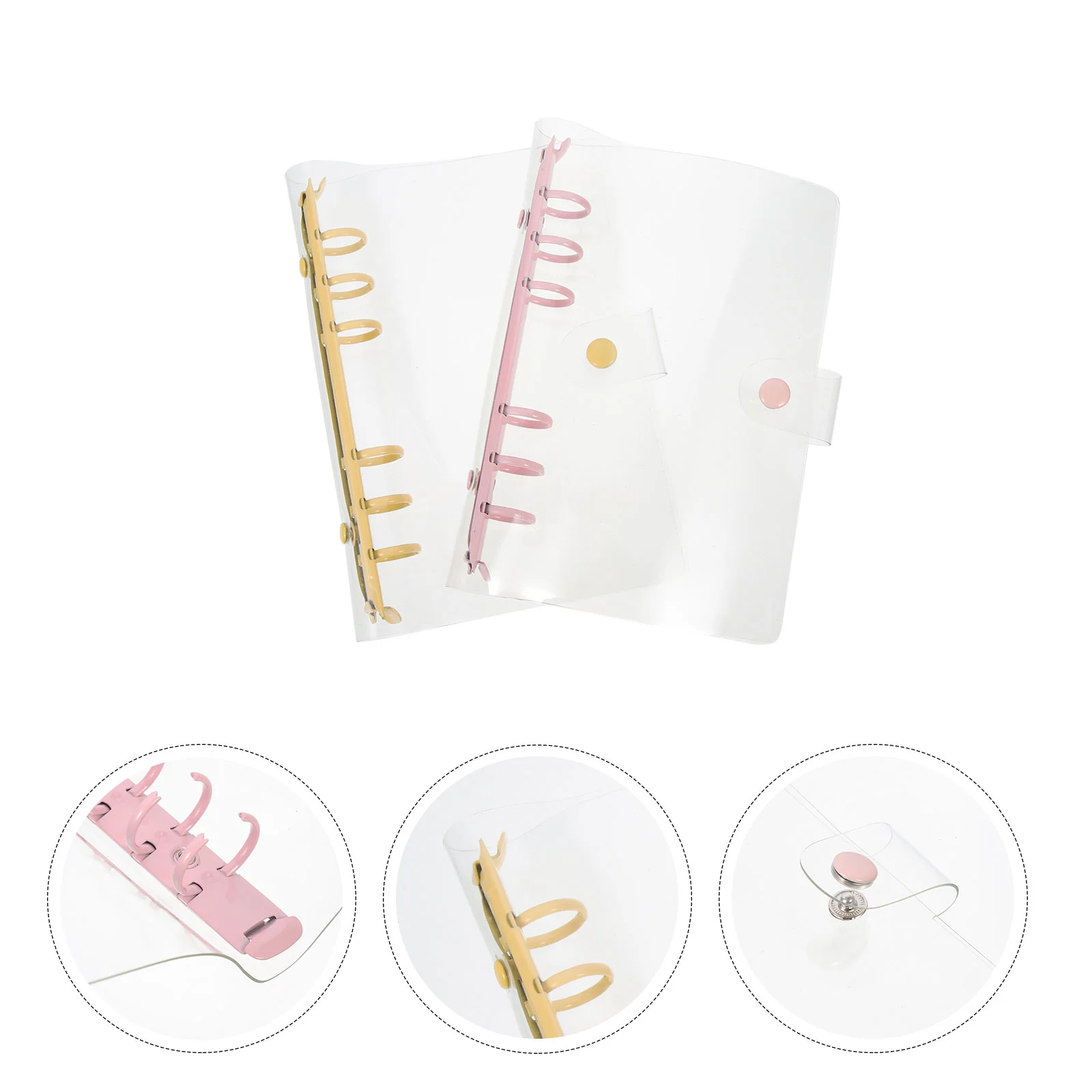 Reliure pour carnet de notes, accessoire de bureau, 2 pièces