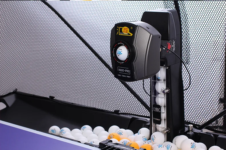 آلة تقديم روبوت تنس الطاولة الاحترافية Huipang H600-PRO