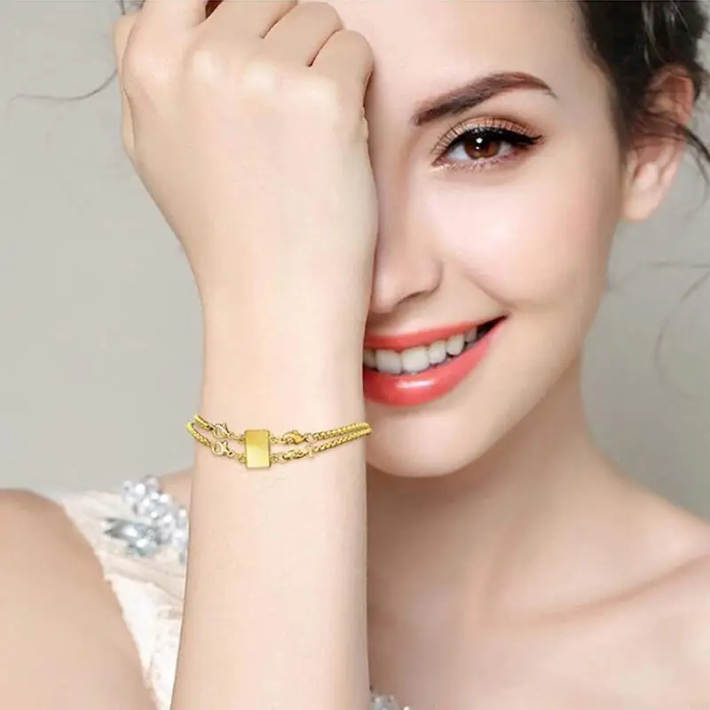 195C 2/3 Strands Lock Clasp Multi Strands Lock Necklaces Bracelet Connectors for Layered Necklace Bracelet Jewelry Craft