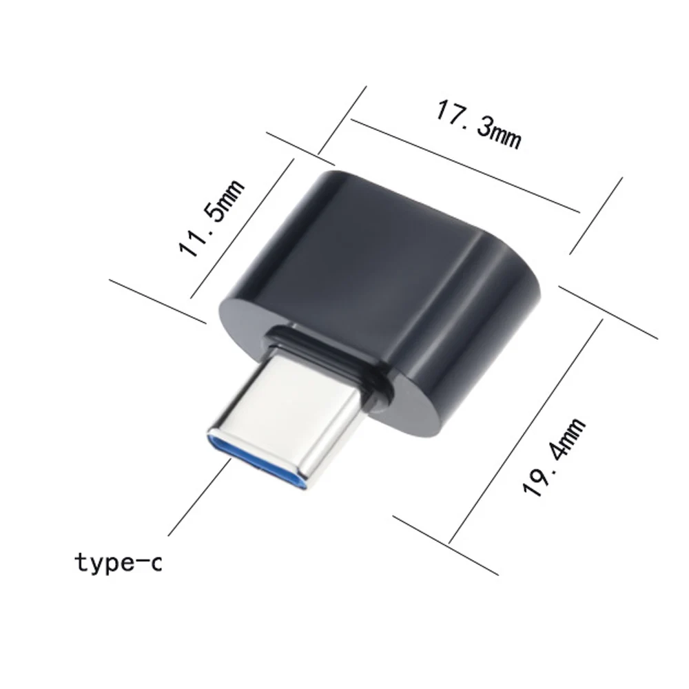 

5pcs OTG Android Type-c To Micro USB Type C To Usb 2.0 Female Adapter Universal Mobile Phone Data Line Charging Converter