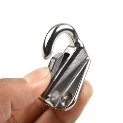2PCS 316 Stainless Steel Fending Hook Spring Clip Fender Eye Hooks Marine Boat Hardware Accessories Sail Tug Fender Hook