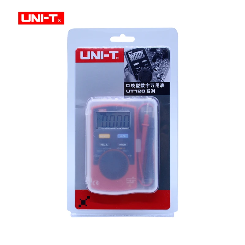 UNI-T UT120B Pocket Size Digital Handheld Function REL Relative Measurement AC / DC Current Tester