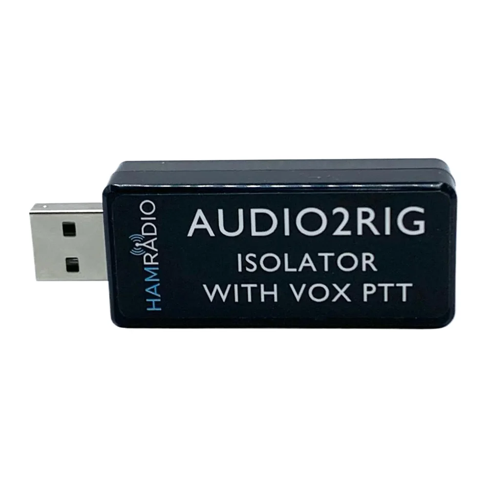AUDIO2RIG USB كارت الصوت موصل المعزل يدعم VOX PTT التحكم راديو موصل لراديو كينوود YAESU ICOM الأعمال #1