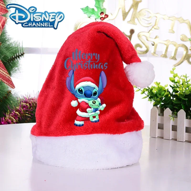 Snoopy Adult Santa Hats Peanuts Child High-end Xmas Plush Hat Cute Cartoon Printing Christmas Decorations Festival Gift Hot Sell