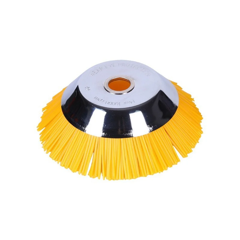 8 Inch Nylon String Brush Head for Grass Trimmer Replacement Fits Multiple Garden Trimmer Types Lawn Trimming and Edging
