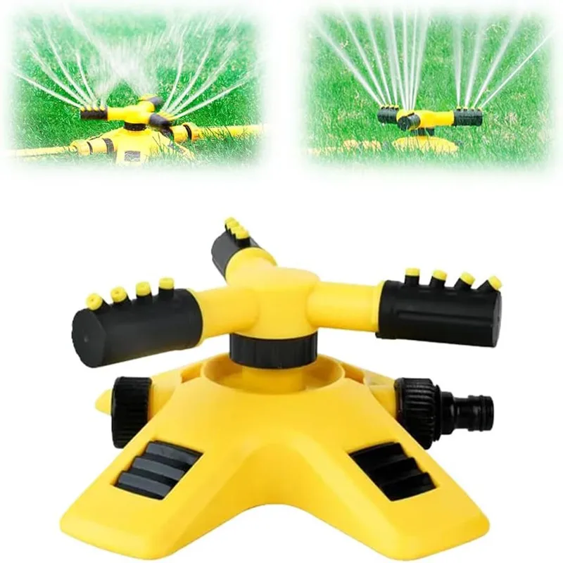 

360° Rotating Garden Lawn Sprinkler Adjustable 2 Modes Irrigation System Patio Courtyard Water Sprayer Gardening Watering System