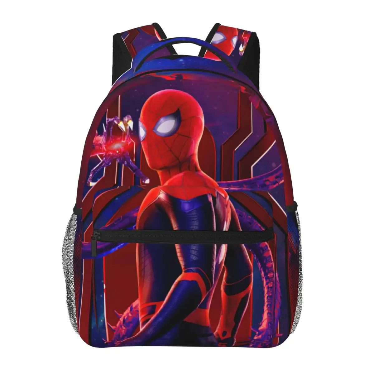 Spider Man Printed Lightweight Casual Schoolbag For School, Outdoor, Shopping, Office 17inch