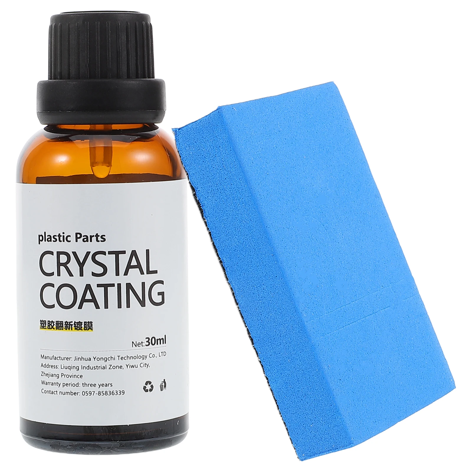 

Plastic Restorer For Cars 30Ml Gloss Ceramic Coated Formula Scratch Remover Trim Coating Agent Interior Dashboard