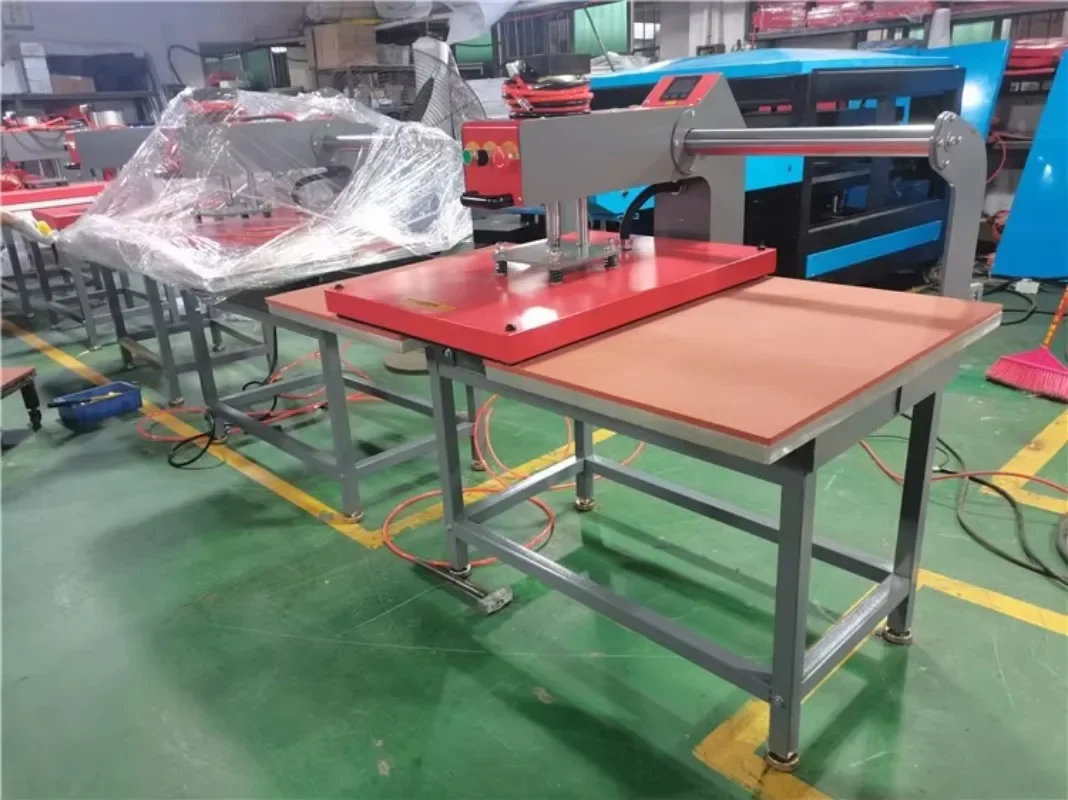 【Fashionable】Pneumatic Dual Station 40*60CM High Pressure Heat Transfer Machine Heat Press Machine For T-Shirt Sublimation Print