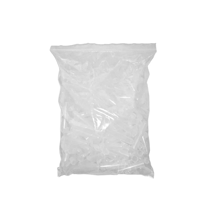 200pcs/bag 10ml Micro Centrifuge Tube Vial Clear Plastic Tubes Vials Sample Lab Container
