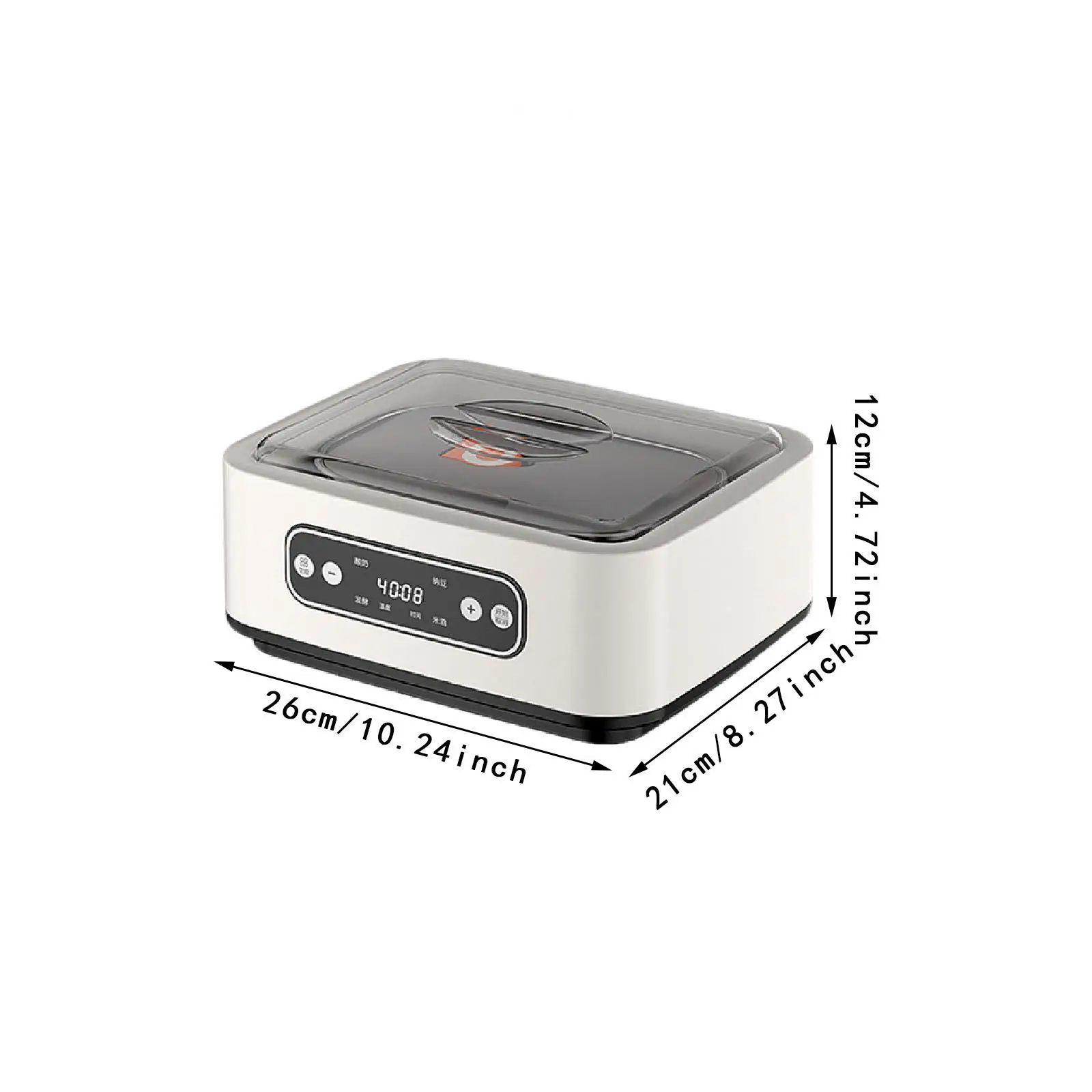 صانع الزبادي المهنية DIY منخفضة الضوضاء المنزلية محلية الصنع الزبادي التلقائي آلة الزبادي متعددة الوظائف الفولاذ المقاوم للصدأ