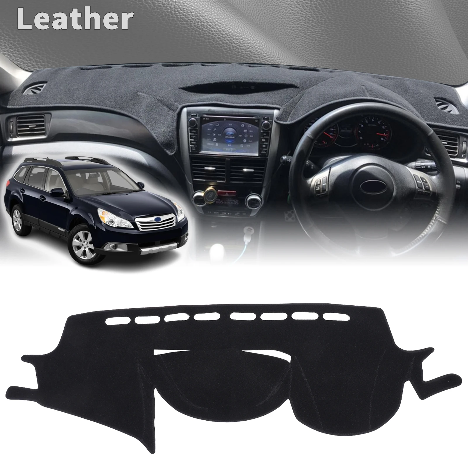 

fit for Subaru Outback Legacy Liberty 2010-2014 Car Accessories Dashmat Protective Carpet Dashboard Cover Pad DashMat Sunshade