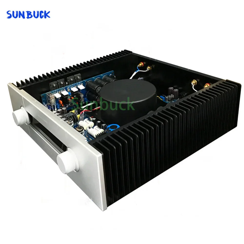 Sunbuck Symmetrical differential design refers to Gawain G29M 600W hifi front tube and rear integrated 5670 Tube Power Amplifier