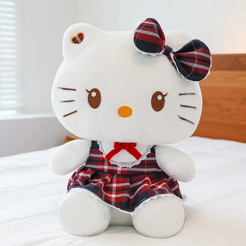 20ซม.Sanrio Kuromi KTแมวของเล่นตุ๊กตาหมอนการ์ตูนอะนิเมะชุดMy Melody Plushตุ๊กตาตกแต่งบ้านXmasของขวัญวันเกิดสําหรับหญิง