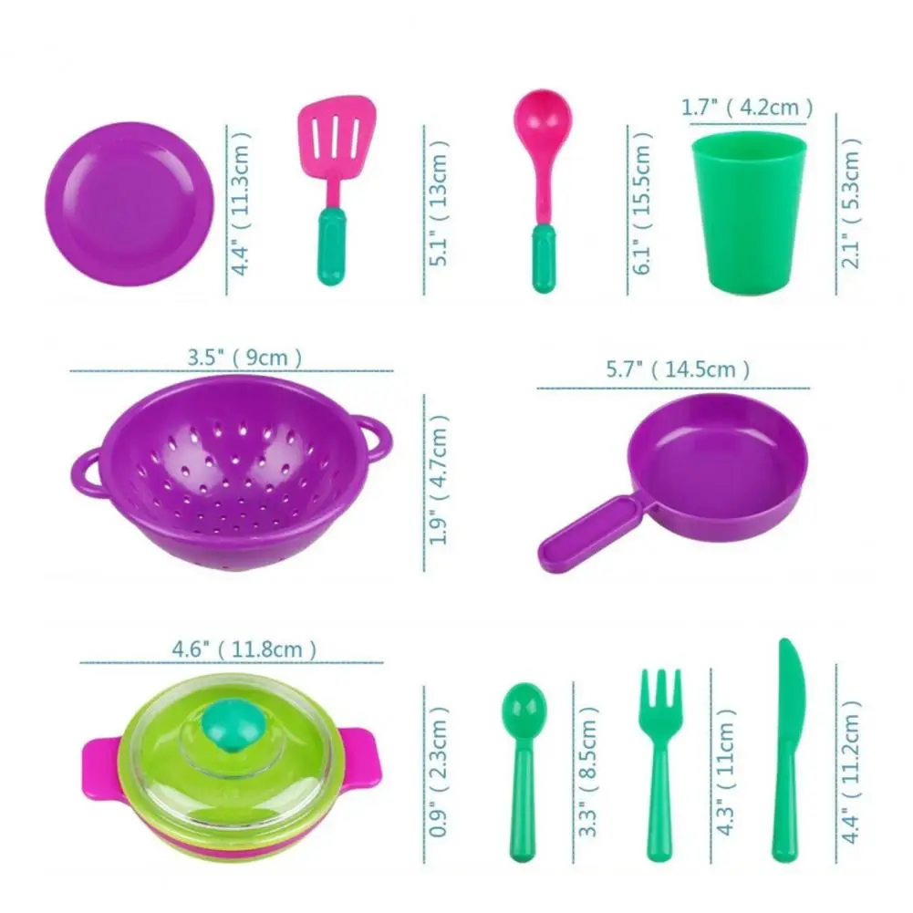 26点セット シミュレーション食器 ハウスキーピングおもちゃ ナイフ フォーク スプーン 皿 キッチン用品 ごっこ遊び 子供用 キッチン食器セット おもちゃ