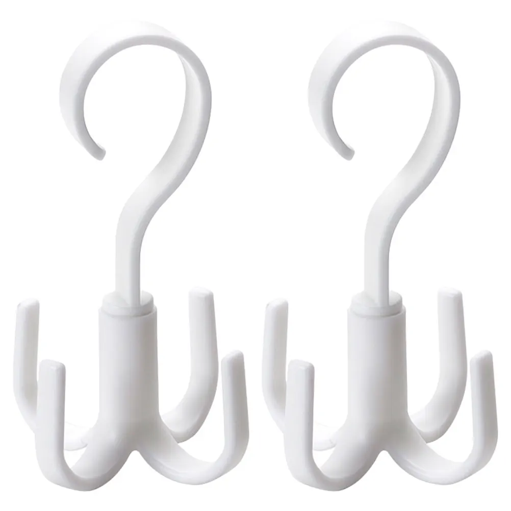 

Convenient Rotating Hook Handbag Hanger Belt Scarf Tie Organizer Multi Functional Storage Rack