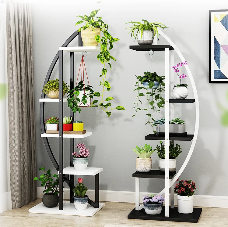 

Flower shelf, multi-storey indoor living room, chlorophytum comosum shelf, home saving space, balcony decoration shelf