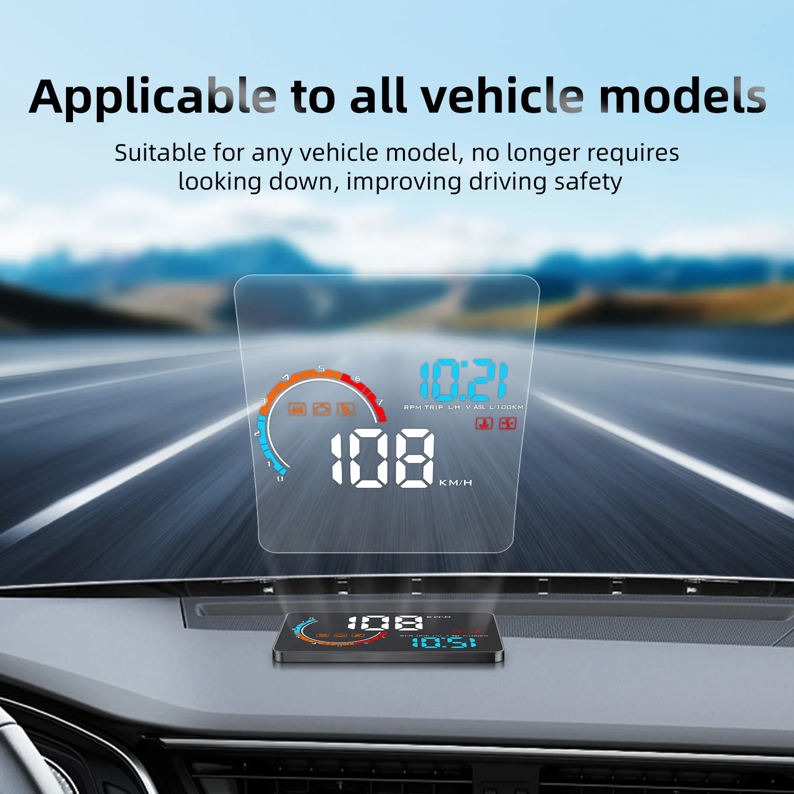 

1PCS 150X125mm,100X80mm Car Reflective Film Head Up Display Protective Reflective Screen Consumption Display Auto Accessories