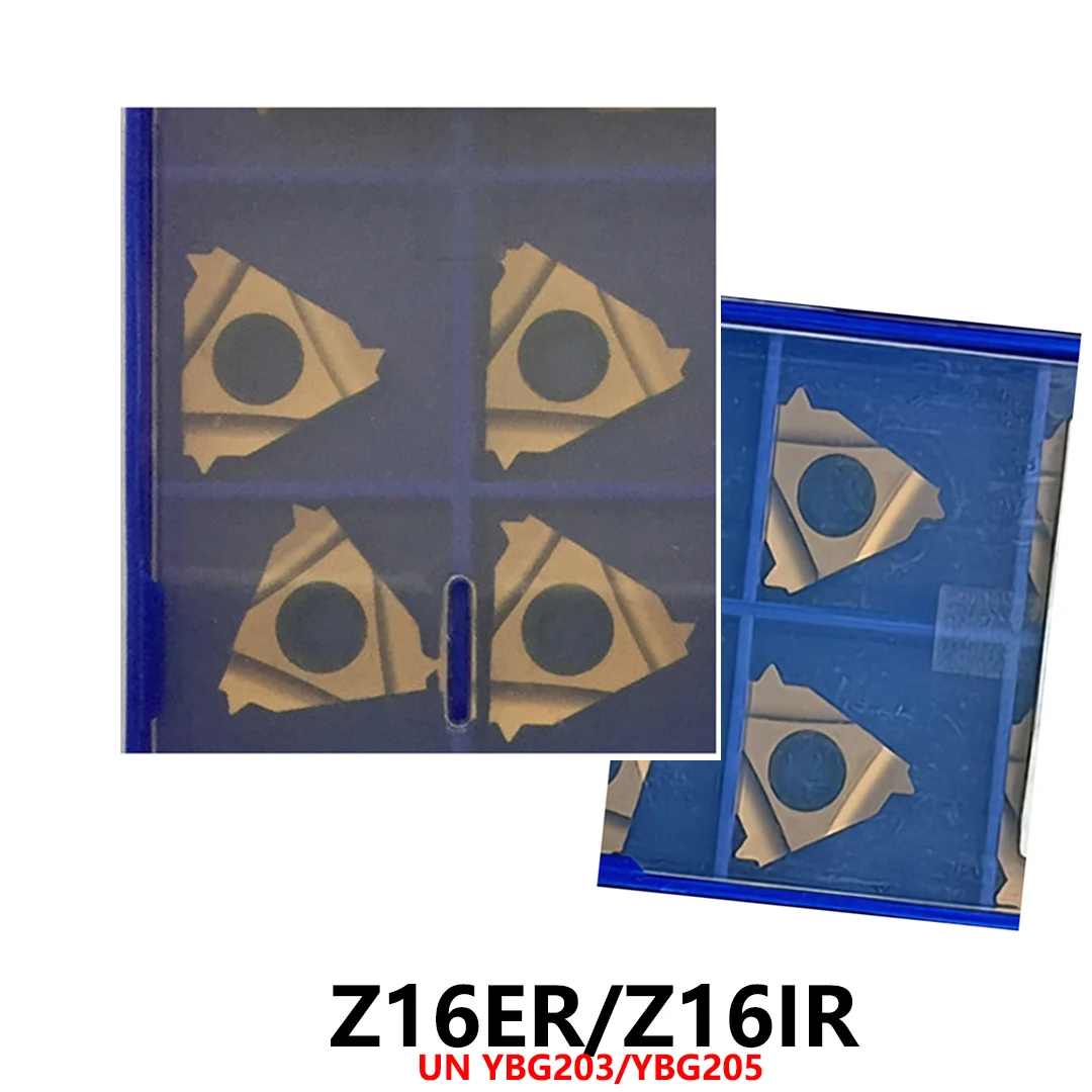 

Оригинальный токарный станок по металлу Z16ER Z16IR UN 8UN 12UN 14UN 16UN 18UN 20UN 24UN YBG203, твердосплавные вставки, инструменты для нарезания резьбы