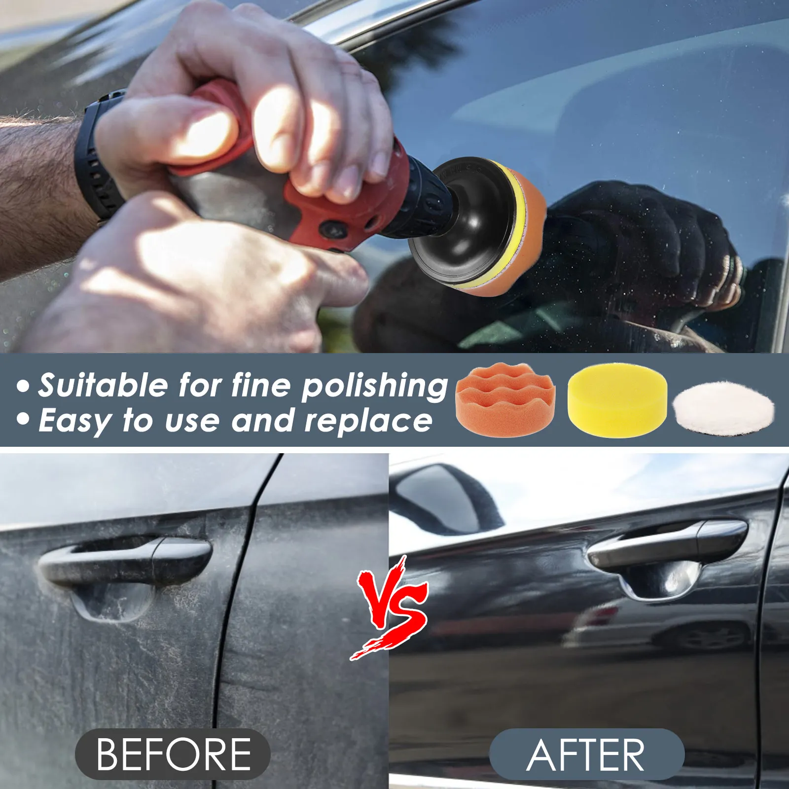 120 قطعة أقراص الصنفرة 3 بوصة الصنفرة 60-10000 حصى ساندر منصات القرص الرملي ورقة ساندر القرص أدوات جلخ لوحة تلميع مجموعة