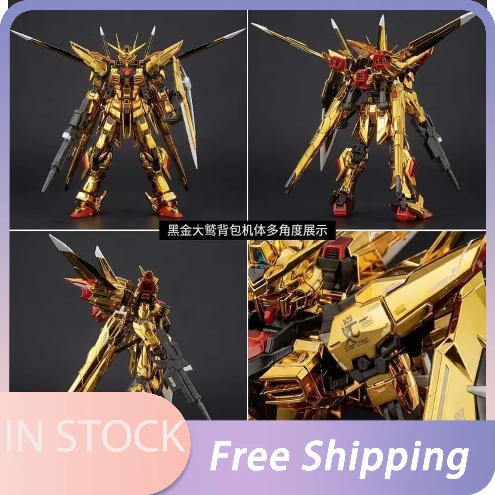 

In Stock Gaogao Model Seed Dawn Griffin Equipment Plated Assembly Model Kit 1/144 Rg41 Plastic Skeleton Kit Action Figure Robot