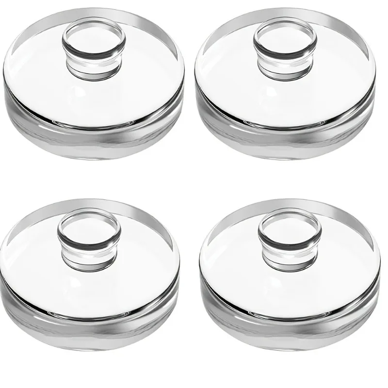 4 poids en verre pour bocaux à large ouverture, pour la fermentation et la mise en conserve (Kimchi, chou fermenté, légumes) - Outils de mise en conserve et de mise au bain-vinaigre