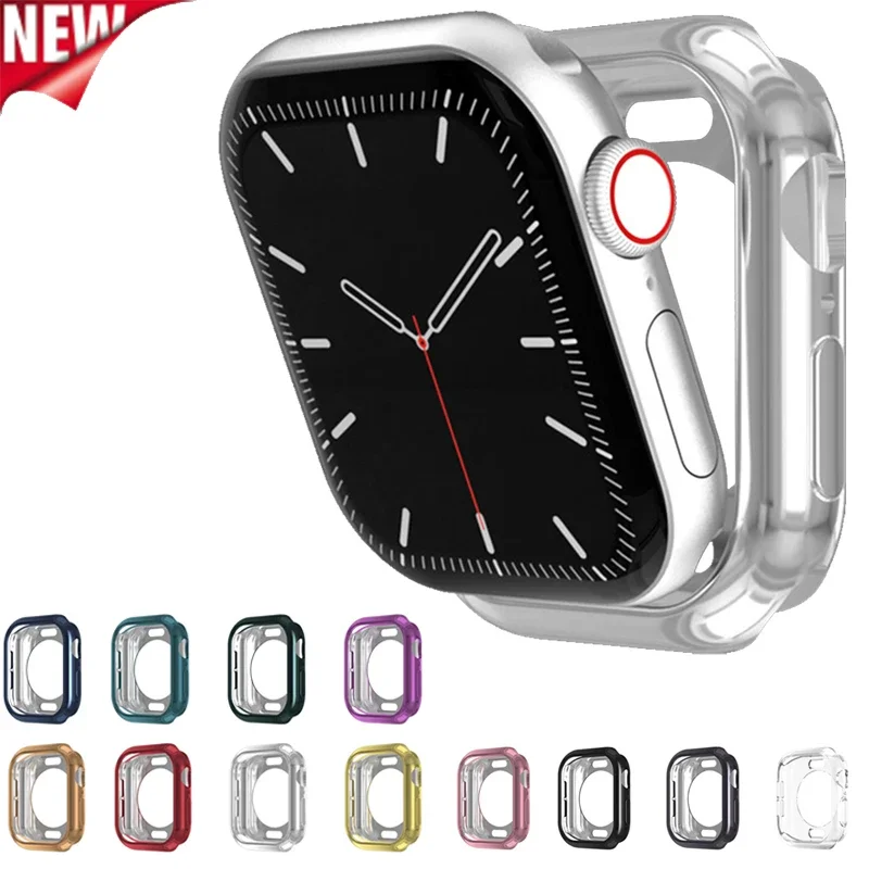Защитный-чехол-для-apple-watch-series-10-42-мм-46-мм-Мягкий-бампер-из-ТПУ-без-стекла-аксессуары-для-умных-часов-iwatch-10-42-46