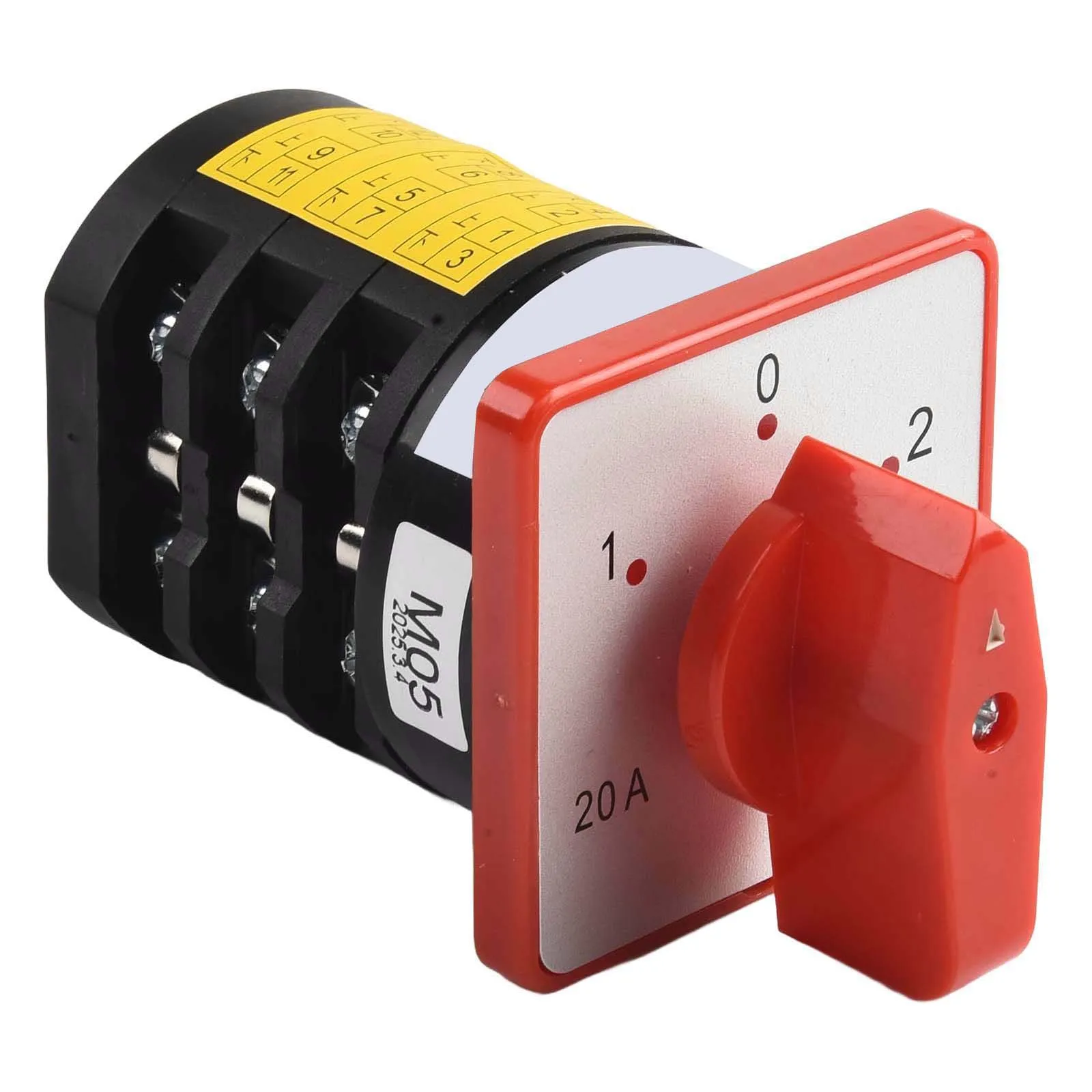 

3-позиционный переключатель 380 В Управление Электрическая установка Компактный дизайн Простая установка Огнестойкий материал