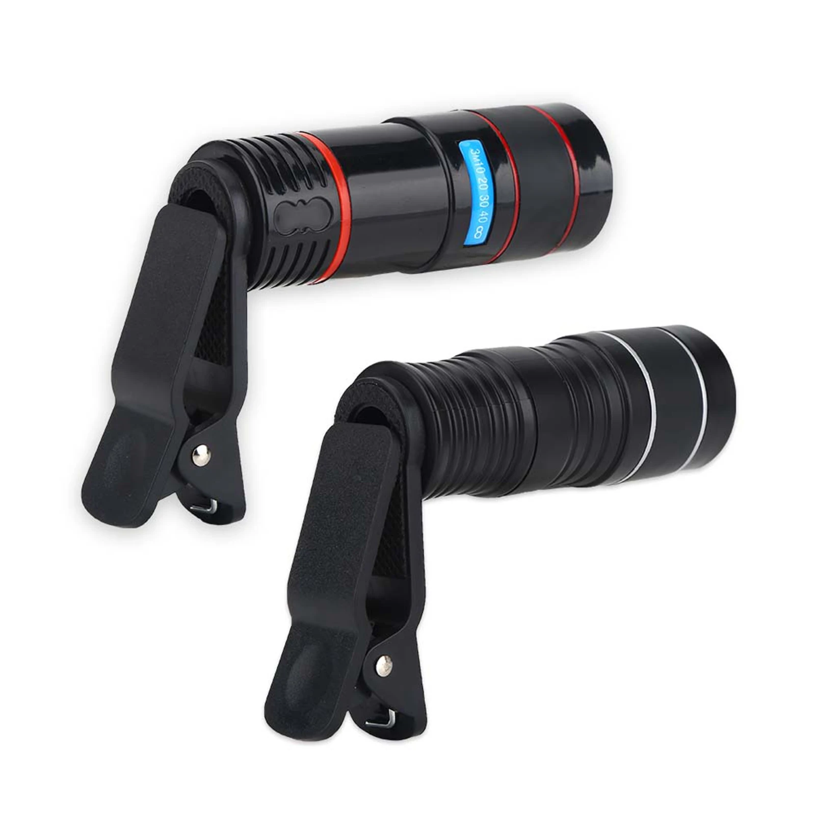 الهاتف أحادي العين في الهواء الطلق صغير محمول 12 مرة التركيز الهاتف أحادي العين تلسكوب الهاتف الذكي