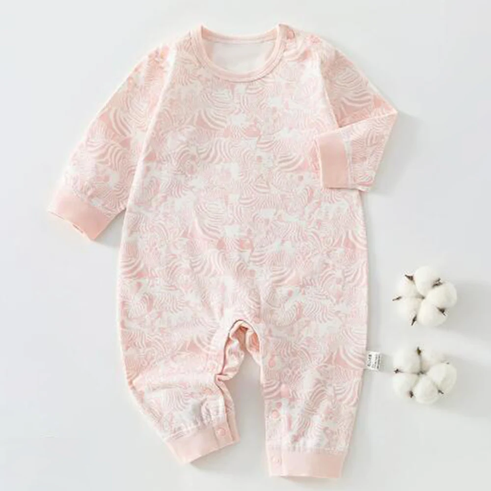Baby Romper Long Sleeve Cotton Lightweight Summer Newborn Baby Boutique Clothing For Boys Girls Air Conditioning Infant Jumpsuit