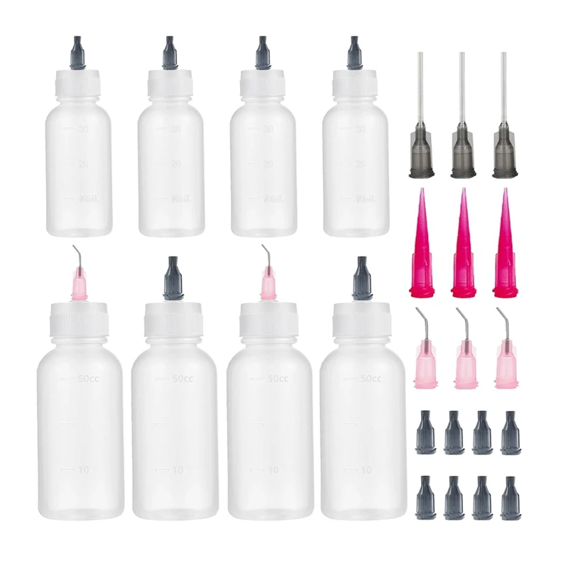 

Glue Squeeze Bottle, Precision Tip Applicator Bottle,Needle Tip Squeeze Bottle,Glue Applicator Bottles,For Paint